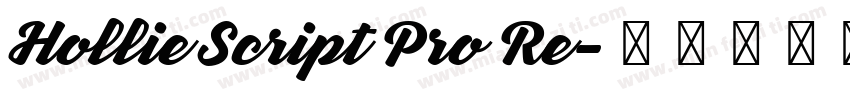 Hollie Script Pro Re字体转换